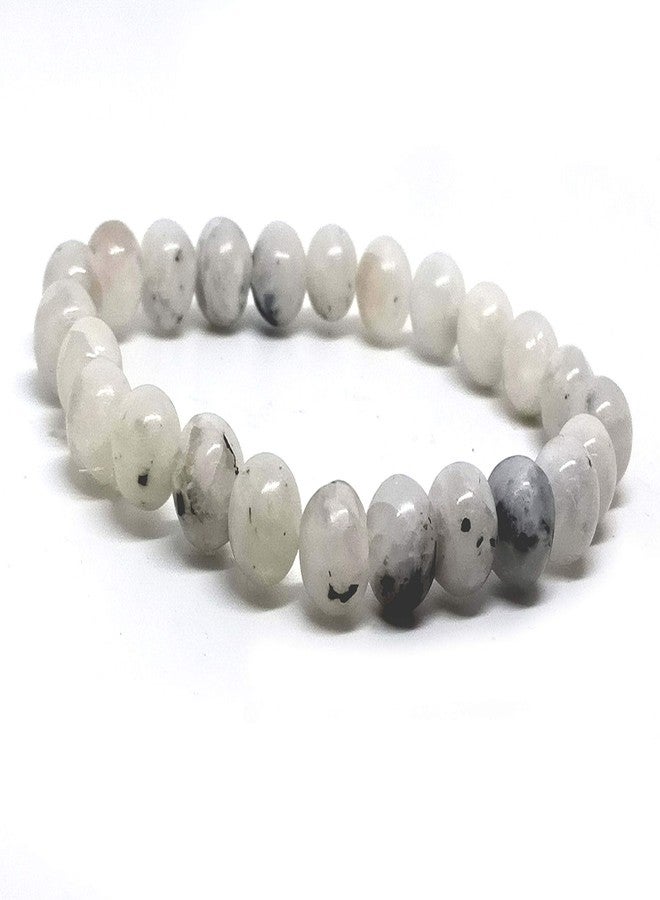 Astroghar Natural Moonstone Stretch Bracelet for Men and Women - Image 4