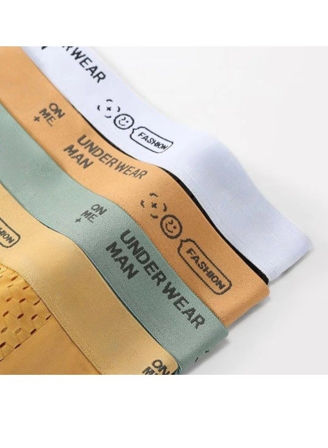 ShebSheb 5 Pack Men's Boxer Briefs, Soft and Breathable Underwear with ComfortFlex Waistband - Image 3