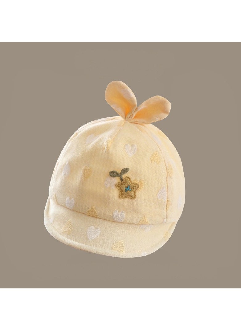 KUYING Beige Series Duckbill Cap Children's Cute Hat 