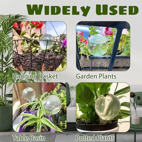 Bvrbaory 10 Pcs Plant Watering Cans,Plant Watering Globes,Plant Self-Watering Bulbs,Plastic Plant Automatic Water Devices for Indoor Outdoor Potter Plants - Image 5