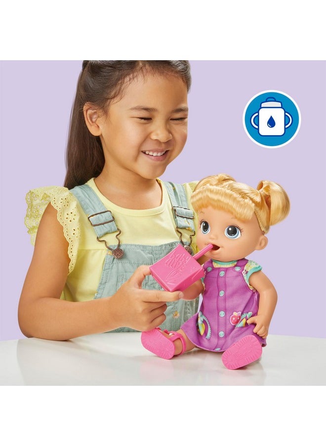 Baby Alive - Time For School Baby Doll Set, 12 Inch, Back To School Toys For Girls & Boys, Blonde Hair, Preschool Gifts For Kids, Ages 3+ (Amazon Exclusive) - Image 1