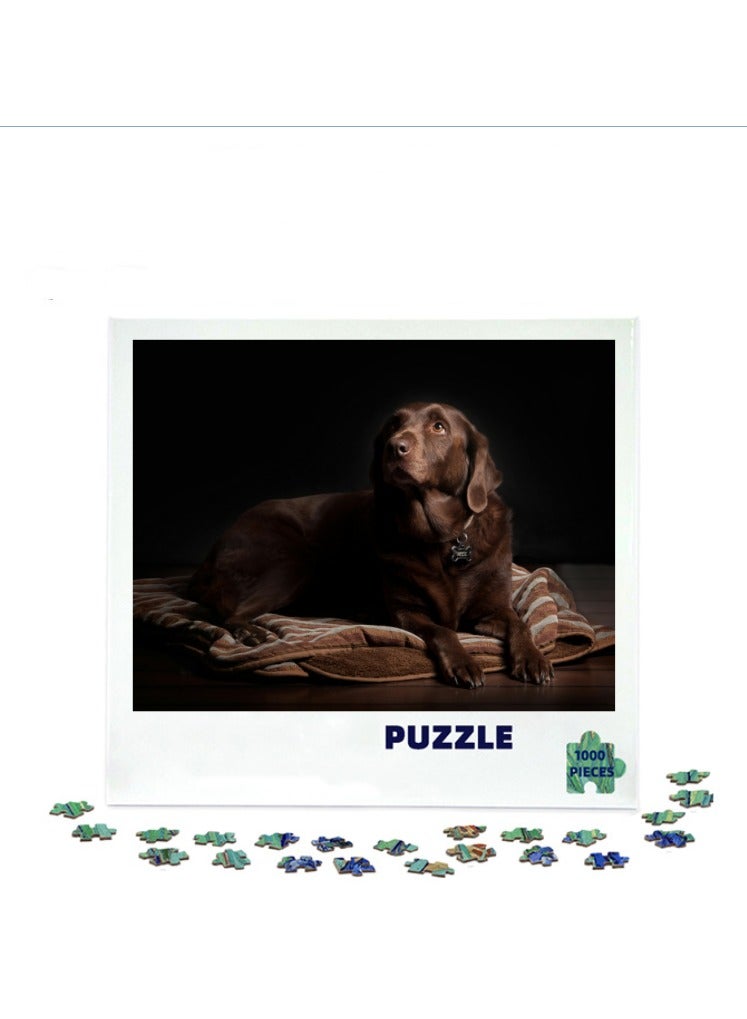 Anna 1000-Piece Thickened Paper Jigsaw Puzzle for Stress Relief and Decoration - Image 1