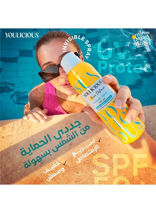 يوليشيوس عبوة بخاخ حماية من الشمس غير المرئي من يوليشس (قطعتان) - 200 مل - Image 3