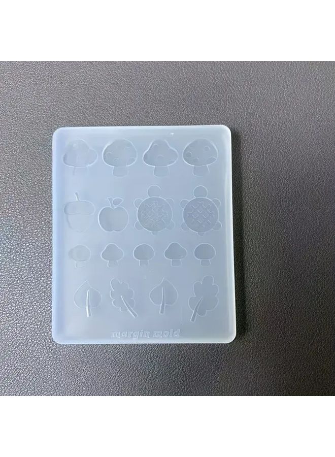 Colorful Fruit Floral Silica Gel Jewelry Mold For Keychains Charms Crafts - Image 3