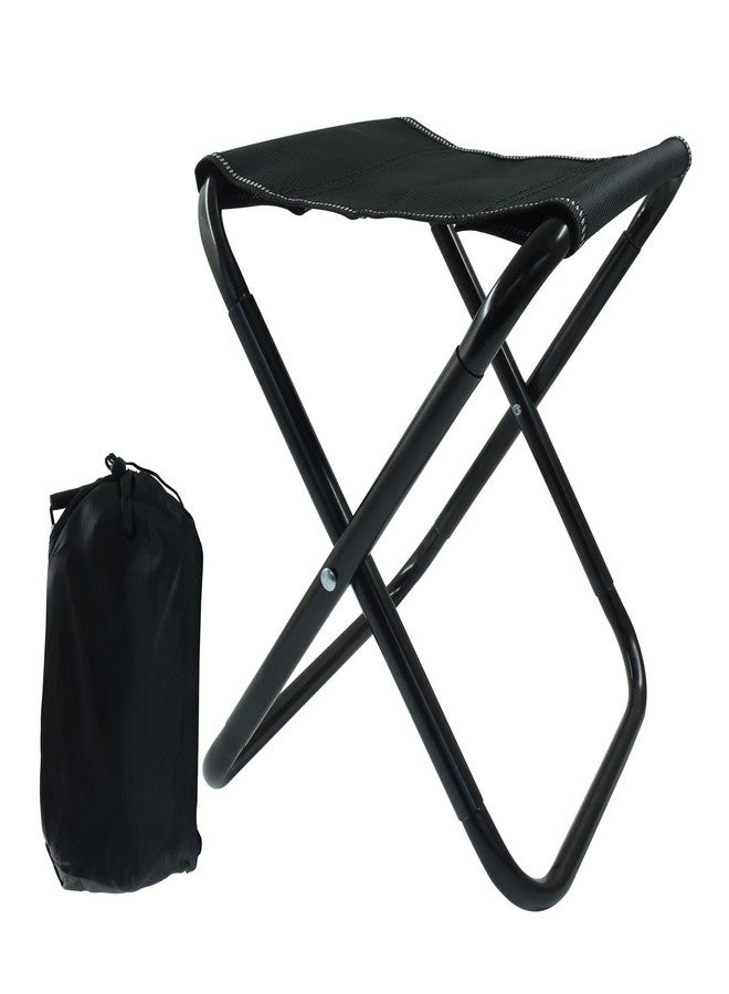 Coufce Folding Stool, Portable Camping Stool Collapsible Camp Stool, Lightweight Foot Rest for Adults Gardening Hiking Beach/Fishing - Image 2