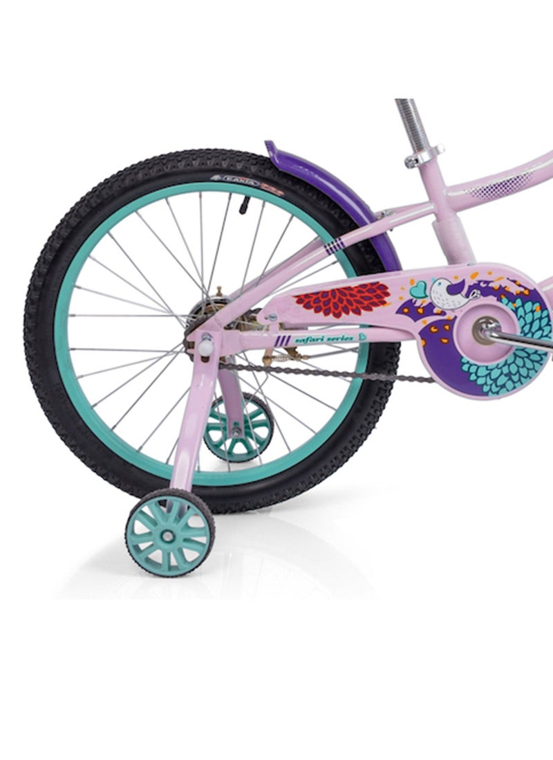 MOGOO Athena Balance Bike, 20 inches, Light Pink - Image 4
