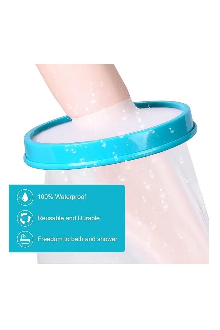 淋浴时手臂石膏套防水石膏敷料保护器保持伤口和绷带干燥 - Image 2