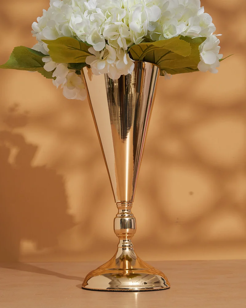 REDTAG White Artificial Hydrangea & Tulip Arrangement in Vase
