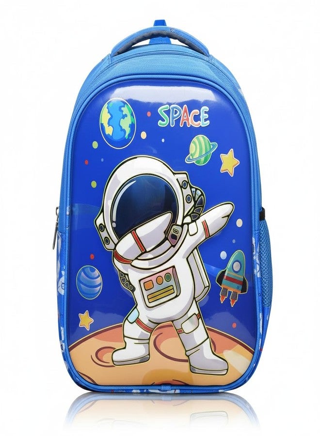 Stylbase Space 3d bag Kids School Bags for Boys And Girls Printed Cartoon Waterproof small bag for Nursery 1st 2nd class Ages 4-7 Years - Image 1
