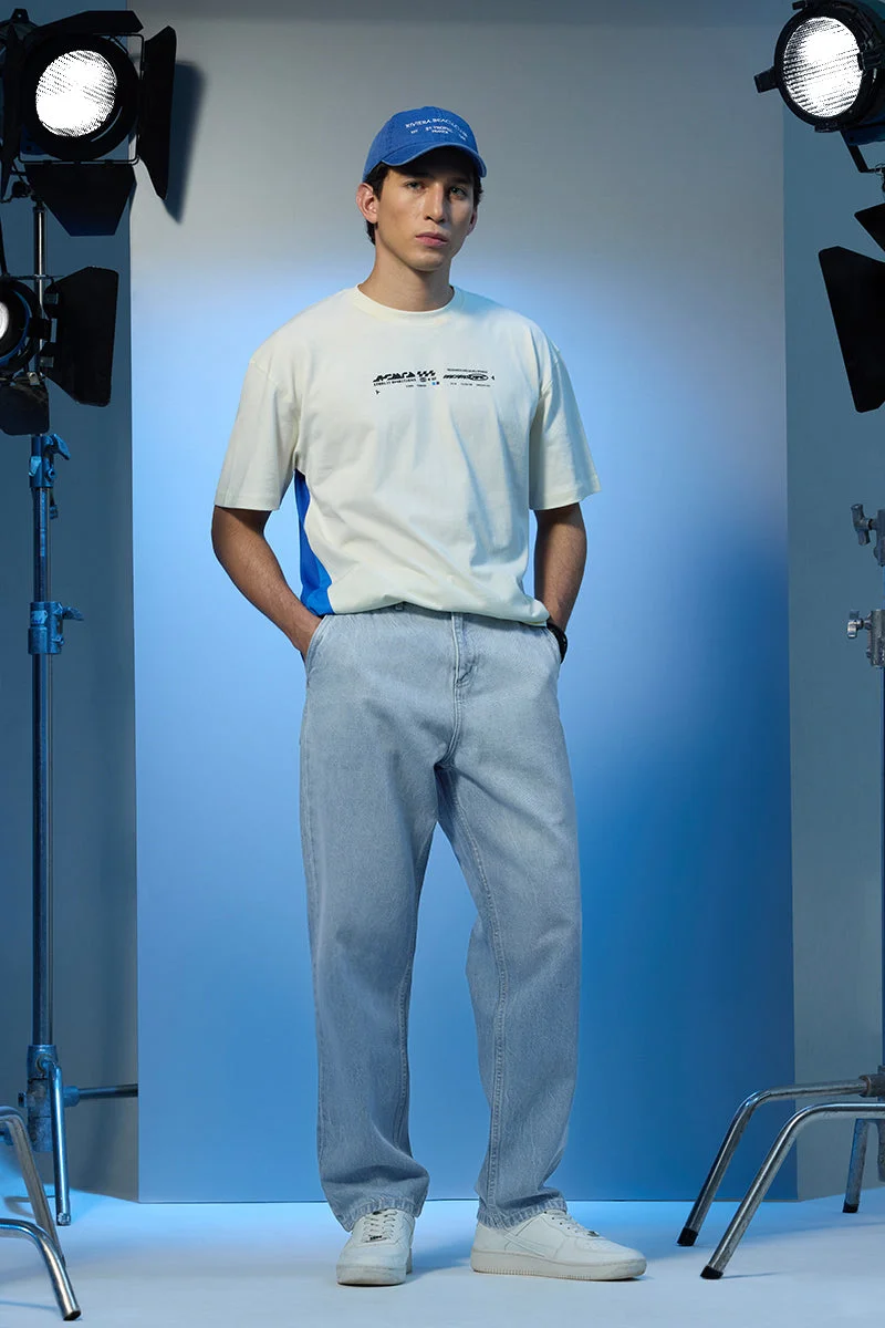 SNITCH Stars Within Relaxed Fit Ombre Jeans