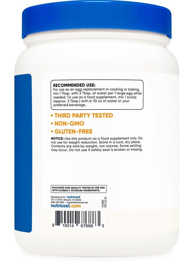 Nutricost Egg White Protein Powder 1lb (Unflavored) - Non-GMO, Gluten Free - Image 4