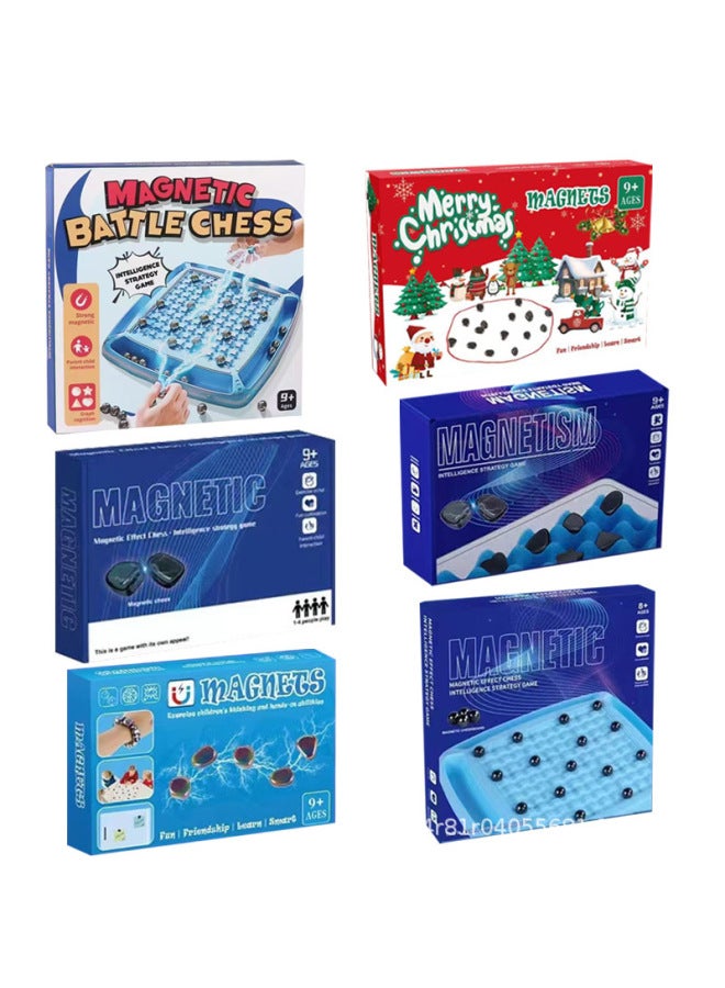 Cross-Border Chess Magnetic Battle Chess Magnetic Training Focused On Thinking Logic Parent-Child Interactive Educational Desktop Toy