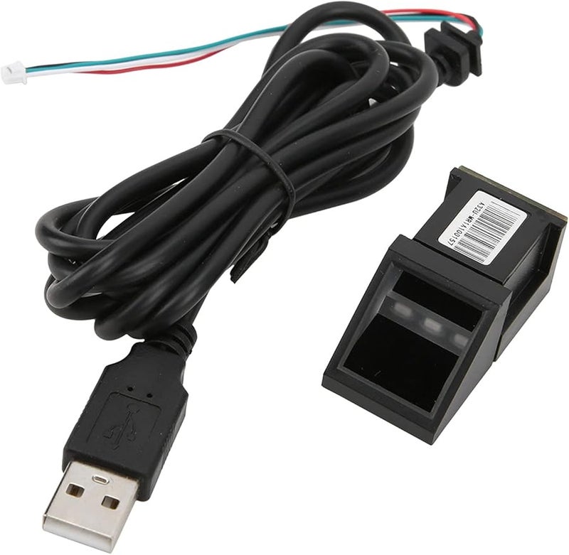 قارئ بصمة الإصبع البصري ماسح ضوئي USB سعة 1000 مستخدم دقة عالية تعرف 360 متوافق مع أندرويد - Image 2