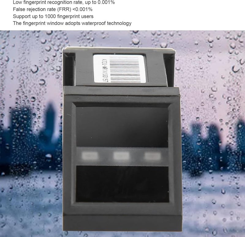 قارئ بصمة الإصبع البصري ماسح ضوئي USB سعة 1000 مستخدم دقة عالية تعرف 360 متوافق مع أندرويد - Image 3
