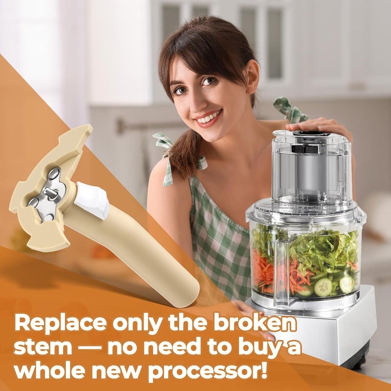 Avenuebool Replacement Parts DLC-839ATX-1 Compatible with Cuisinart 11 Cup Food Processors, Replacement Detachable Stem Compatible with DFP-11, DLC-2011, DLC-8S, DLC-8SY,DLC-2011CHBY,DLC-14,DFP-14BCNY - Image 5