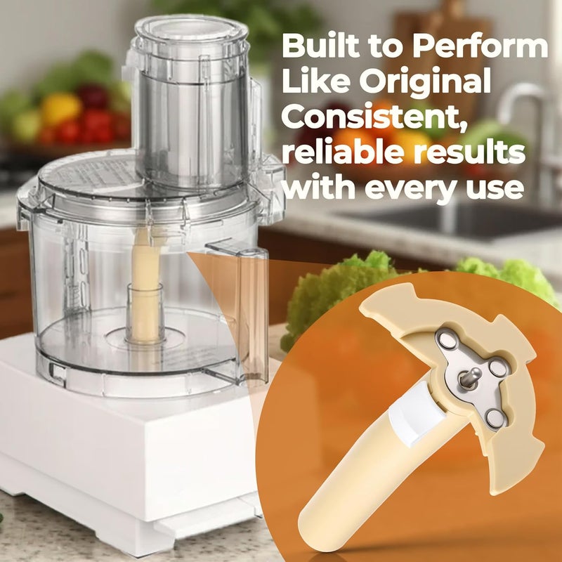Avenuebool Replacement Parts DLC-839ATX-1 Compatible with Cuisinart 11 Cup Food Processors, Replacement Detachable Stem Compatible with DFP-11, DLC-2011, DLC-8S, DLC-8SY,DLC-2011CHBY,DLC-14,DFP-14BCNY - Image 3