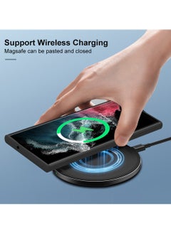 Silicone Samsung Galaxy S23 Ultra Genuine Silicone Phone Case, Black  - Image 2
