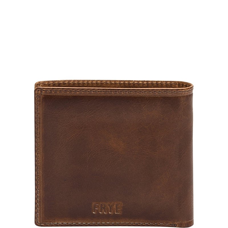 Frye FRYE Men's Leather Logan Antique Pull Up Billfold, Cognac, One Size  - Image 3