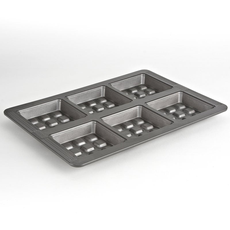 Sweet Creations Waffle Cake Pan, Silver - Image 2