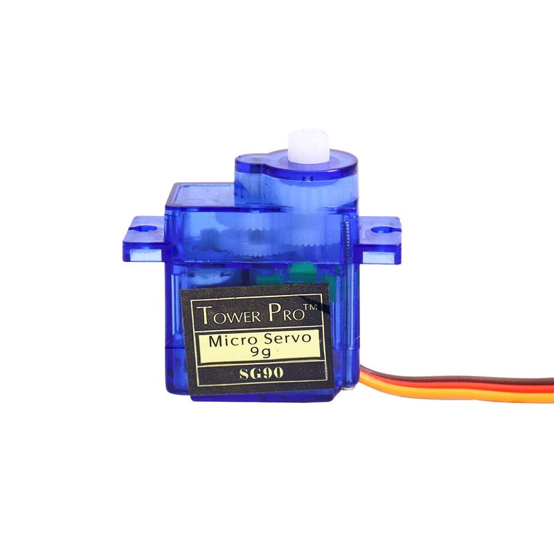 Electronicspices محرك سيرفو رقمي صغير SG90 9G مع وحدة استشعار المسافة HC-SR04 بالموجات فوق الصوتية - Image 3