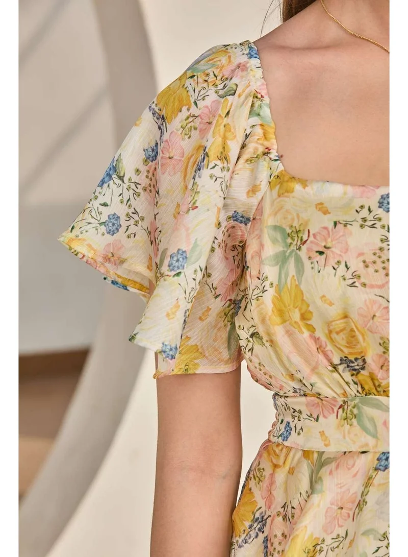 Luxe & Hardy فستان نورا الواسع من لوكس آند هاردي