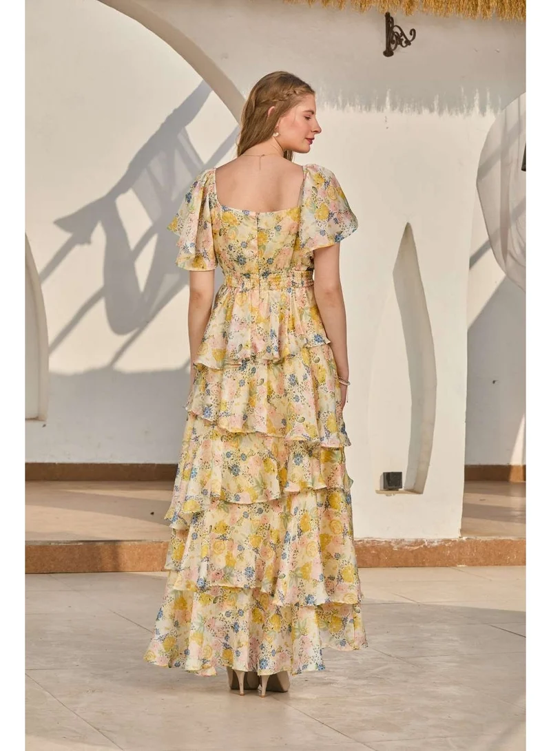 Luxe & Hardy  Luxe & Hardy Nora Flared Dress for Women | Best Price UAE