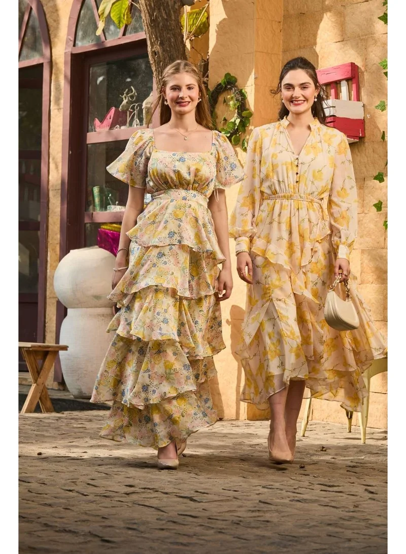 Luxe & Hardy  Luxe & Hardy Nora Flared Dress for Women | Best Price UAE