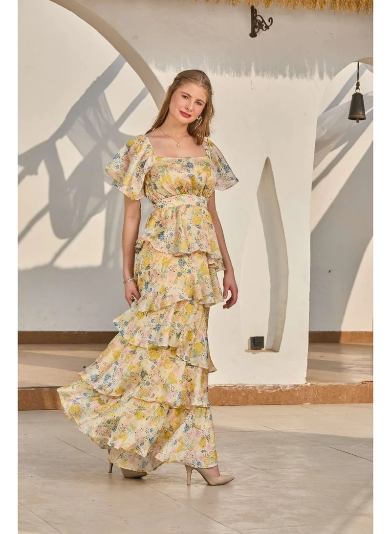 Luxe & Hardy  Luxe & Hardy Nora Flared Dress for Women | Best Price UAE