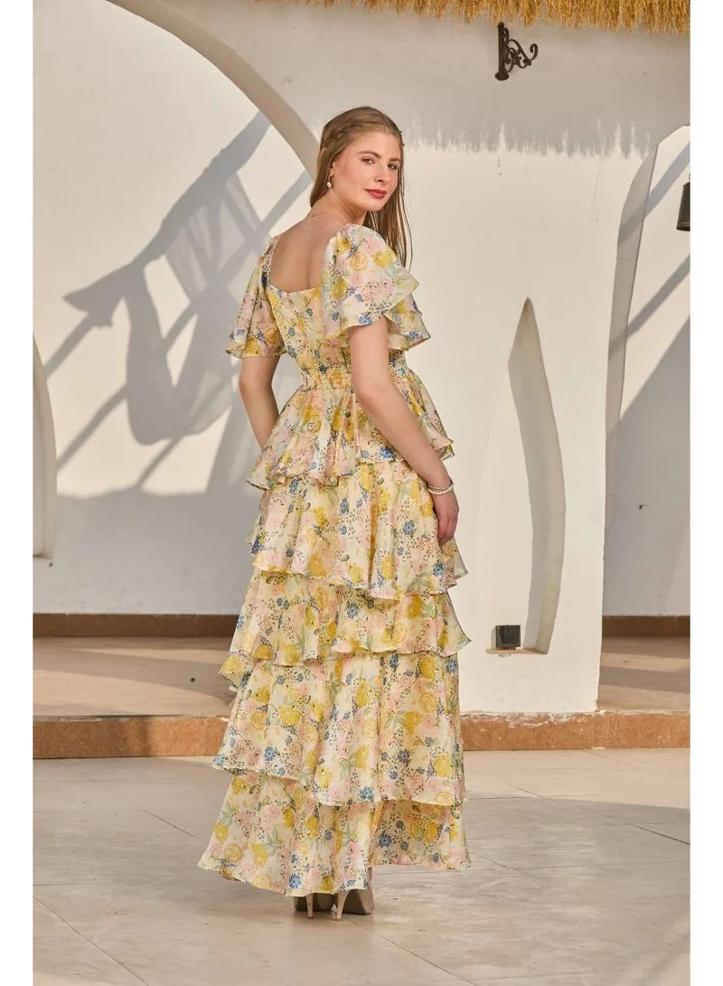 Luxe & Hardy  Luxe & Hardy Nora Flared Dress for Women | Best Price UAE