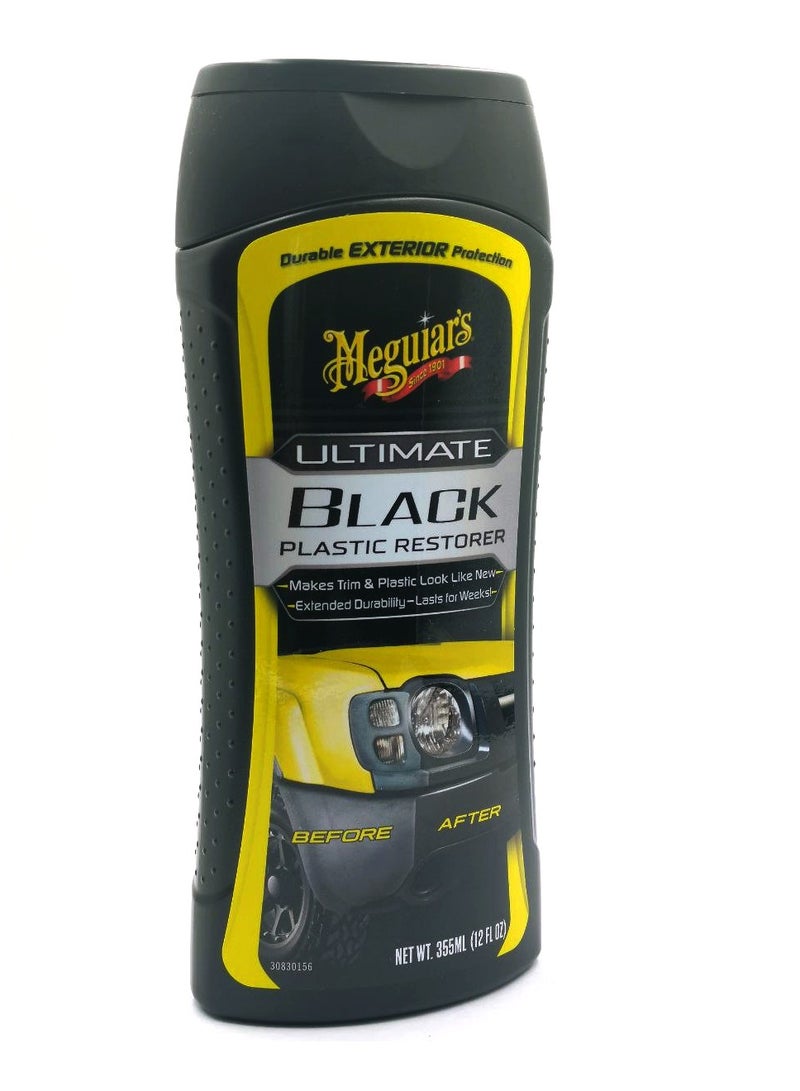 Meguiars Meguiar's 355ml Ultimate Black Car Plastic Restorer G15812 - Image 2