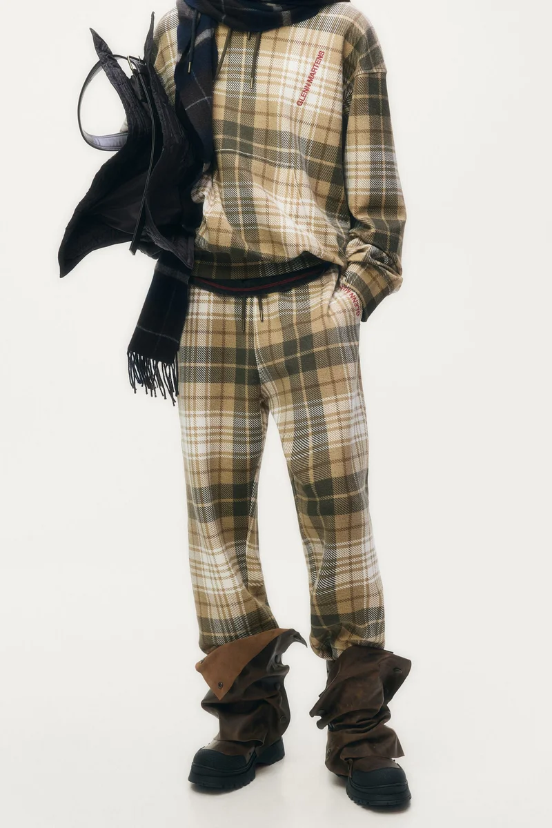 H&M Checked sweatpants