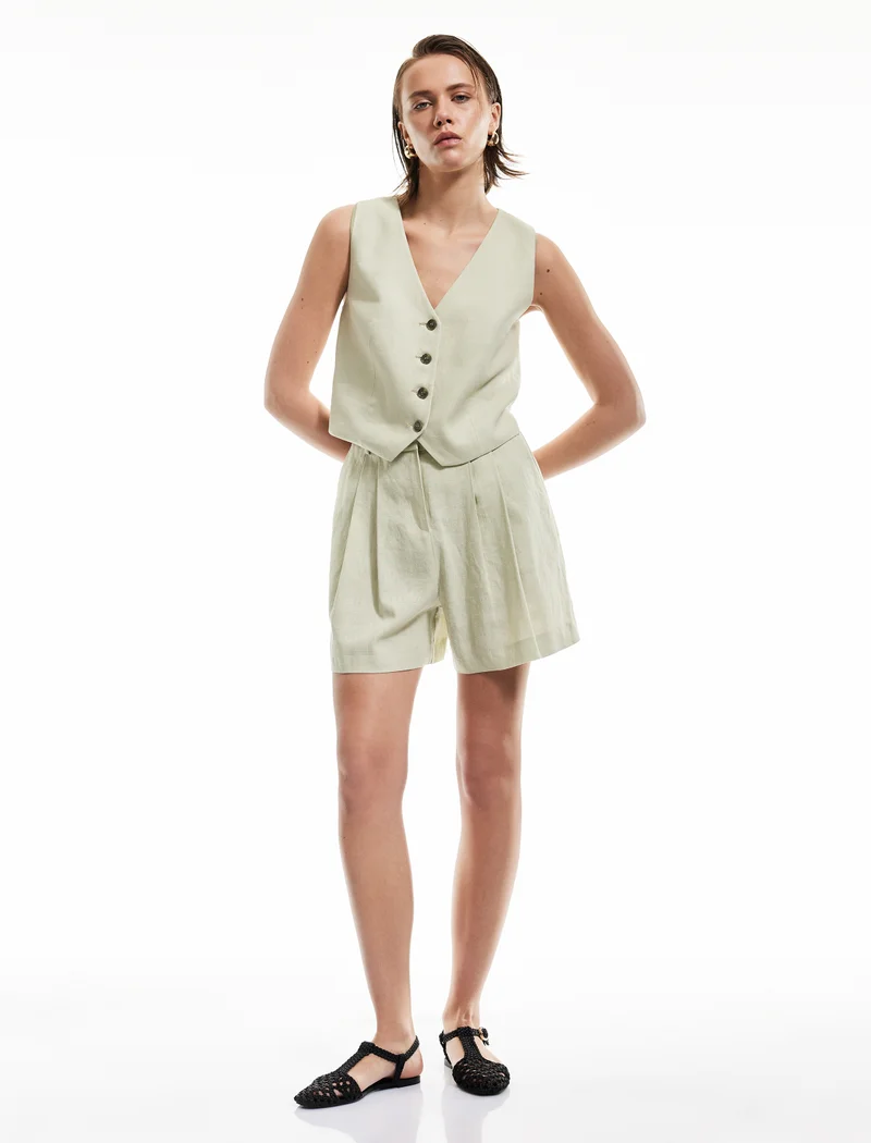 KOTON Linen Shorts