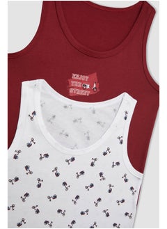 Boy Regular Fit Underwear Top - 2 Pack