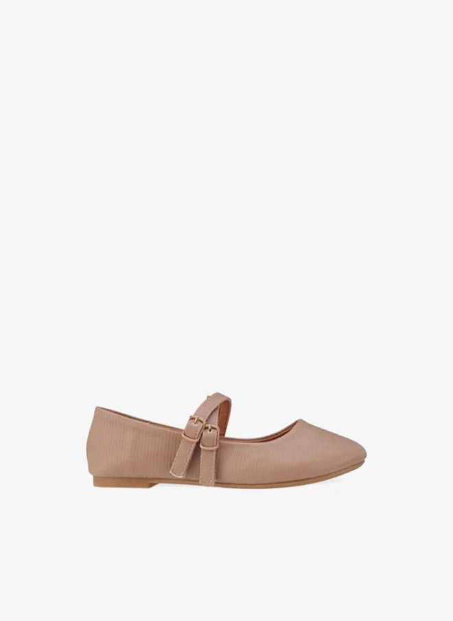 Flora Bella Girls Textured Mary Jane Shoes