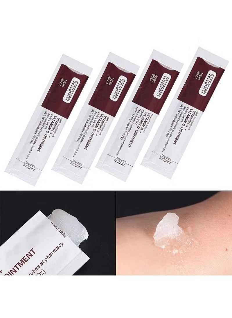 Fougera - 50Pcs Tattoo Scar Repair Gel, Microblading Aftercare Ointment Vitamin A and D Anti-Inflammatory Anti Scar Tattoo Aftercare Cream for Makeup Microblading and Tattoo Healing Art Tattoo Supplies - Image 1