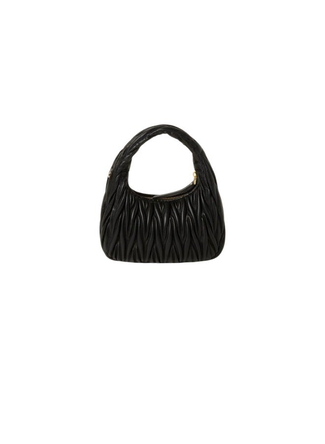 MIU MIU Wander matelassé nappa leather hobo bag Crossbody Shoulder Bag black  - Image 3