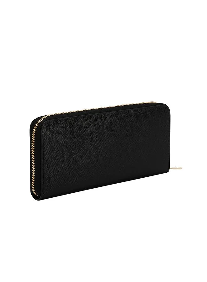 فورلا محفظة نحيفة بسحاب Camelia لون Nero مقاس XL