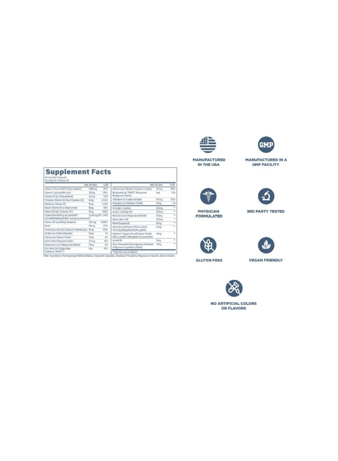 ريفايف متعدد الفيتامينات - يعزز صحة القلب والأوعية الدموية والجهاز العصبي مع العافية الشاملة - 150 كبسولة نباتية - Image 4