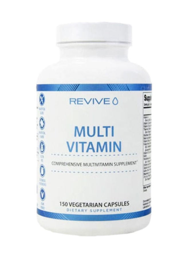 ريفايف متعدد الفيتامينات - يعزز صحة القلب والأوعية الدموية والجهاز العصبي مع العافية الشاملة - 150 كبسولة نباتية - Image 1
