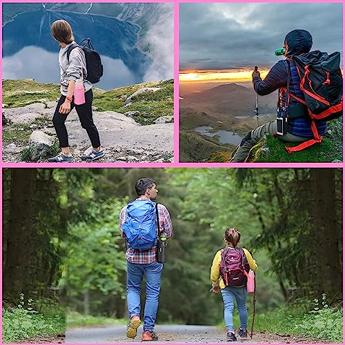 MZTUE 2-Pcs Water Bottle Carrier with Strap, Lightweight Portable Bag with Adjustable Shoulder Strap, WaterBottle Holder for Hiking, Walking, Travel, Cycling, Gym - Image 3