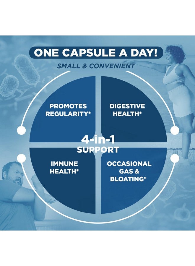 Vital Planet - Vital Flora Ultra Daily Probiotic 60 Billion CFU, 60 Diverse Strains, 7 Organic Prebiotics, Immune Support, Digestive Health Shelf Stable Probiotics for Women and Men 30 Capsules - Image 3