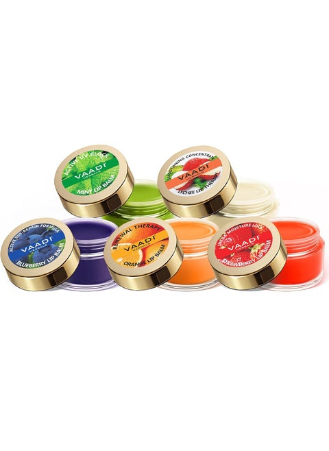 Assorted Lip Balm 10gm Pack Of 5