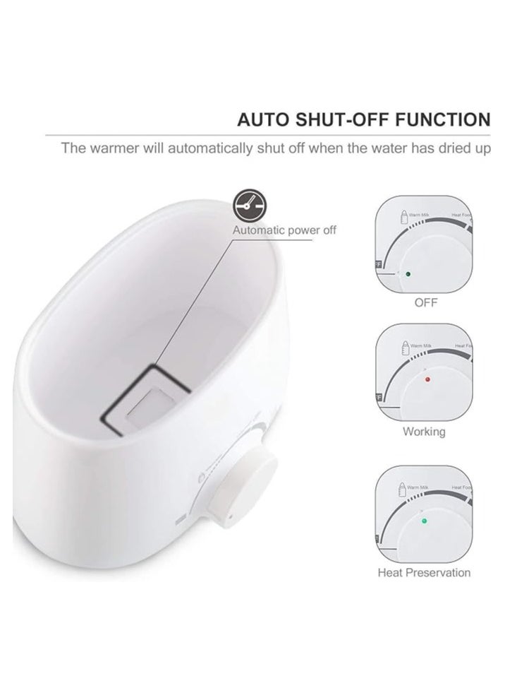 Real Bubee - Multifunctional Baby Double Bottle Warmer, Milk Warmer Steam Sterilizer & Baby Food Heater, 3-in-1 with Evenly Warming Breast Milk or Formula, Accurate Temperature Control Baby Feeding - Image 1