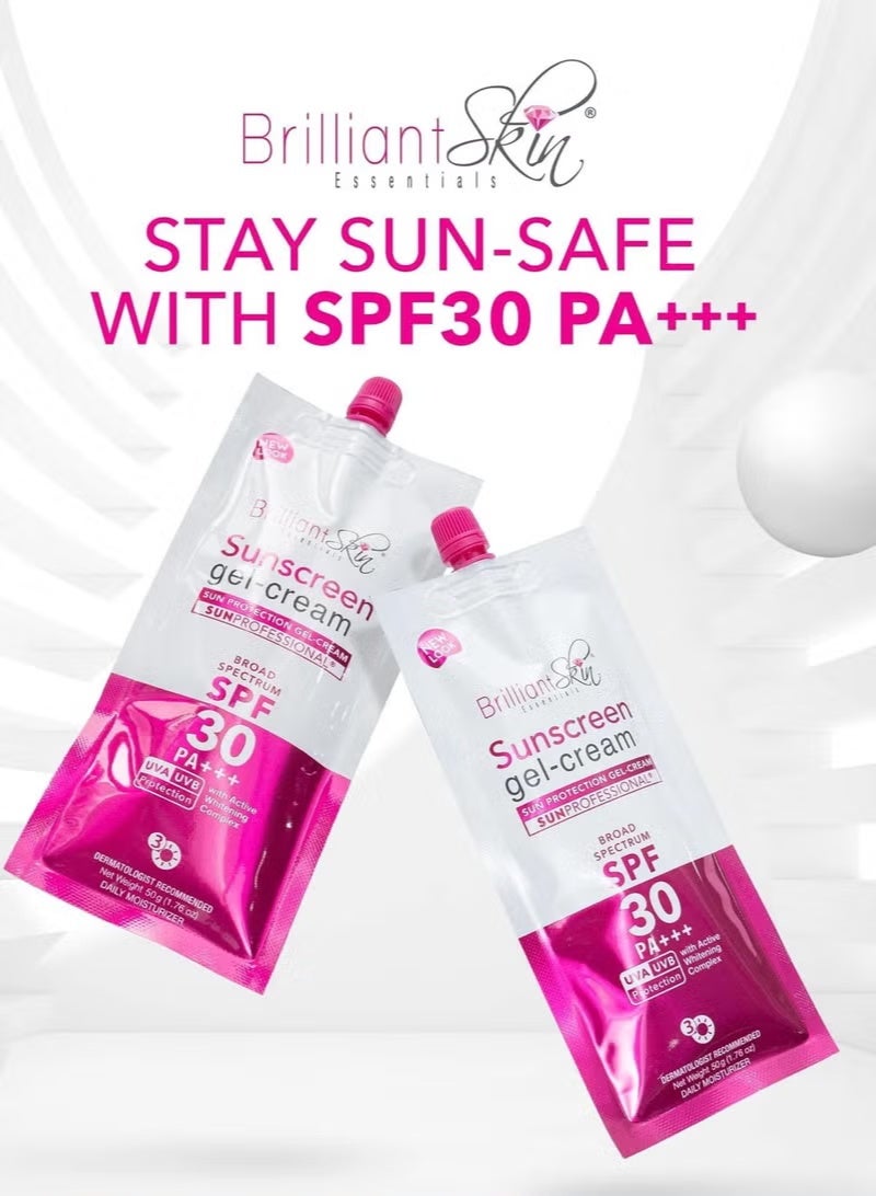 Brilliant Skin Sunscreen Gel Cream SPF30 50g - Image 2