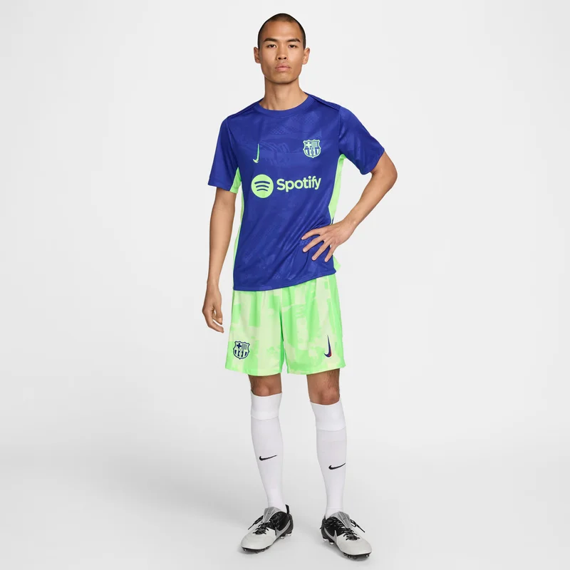 Nike Green Men's FC Barcelona 24/25 Third Replica Football Shorts for Men | Best Price UAE