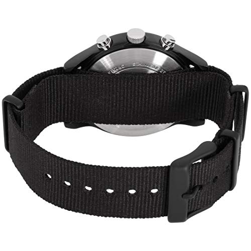 Timex Men's TW2R67700 MK1 Aluminum Chrono 40mm Black Fabric Strap Watch - Image 3
