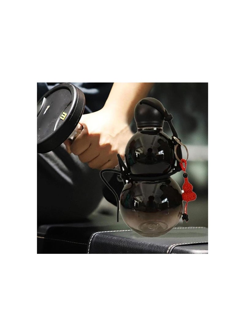 silvercnc - Chinese Gourd Water Bottle, Gourd Style Water Bottle for Black M-YTH Monkey King Game Fan, Large Capacity and Durable Water Bottle, Gourd Sports Travel Water Bottle for Gym (Red) - Image 1