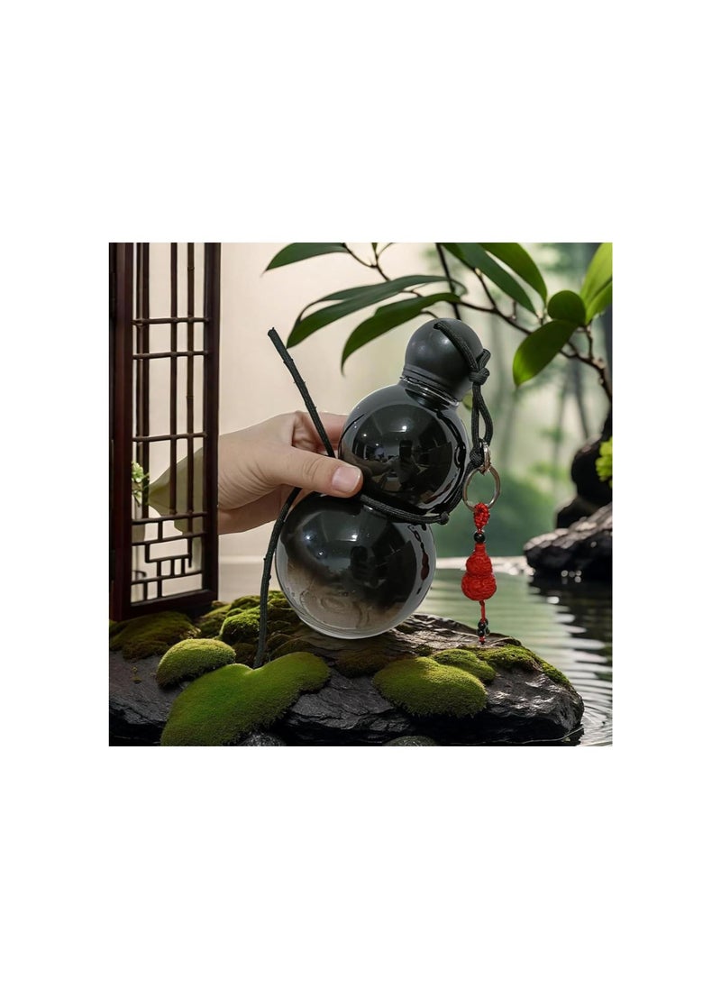 silvercnc - Chinese Gourd Water Bottle, Gourd Style Water Bottle for Black M-YTH Monkey King Game Fan, Large Capacity and Durable Water Bottle, Gourd Sports Travel Water Bottle for Gym (Red) - Image 1