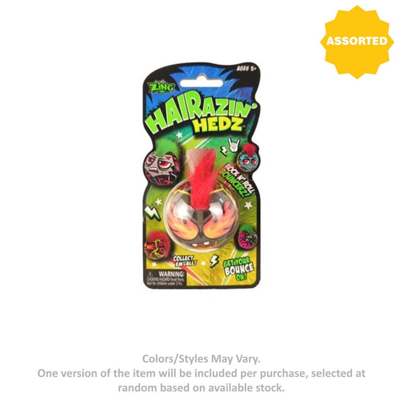 Zing Hairazin Hedz Armeez Stretchy Sticky Figure (Assorted) - Image 2