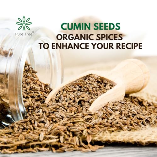 Pure Tree Certified Organic Jeera Seeds | 350 g | Cumin Seeds | Sabut Jeera Whole Spices | Jeelakarra | Zeera | For Curries & Veg - Image 4